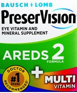   PreserVision  AREDS 2 + MULTI Vitamin & Mineral Supplement 120 Soft Gels count - £19.98 GBP