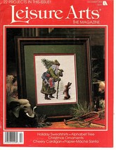 Leisure Arts The Magazine - Dec 1994 - Cross Stitch, Knit, Crochet Patterns - £7.52 GBP