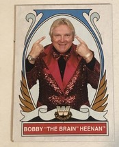 Bobby The Brain Heenan WWE Topps Heritage Trading Card 2008 #75 - £1.53 GBP