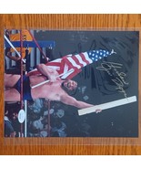 WWF/WWE/WCW WRESTLING HACKSAW JIM DUGGAN SIGNED 8x10 PHOTO JSA COA - £70.60 GBP