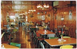 Postcard Dining Room Fry Brothers Turkey Ranch &amp; Farm Trout Run Pennsylvania A - $2.78