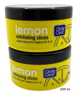 Clean &amp; Clear Lemon Exfoliating Slices Facial 45 Pads Swipes Away Pore C... - $33.83 CAD