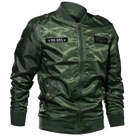 Pilot Top Mens Sale Jacket and Coats 6XL Cool Biker Mens Embroidery Coats Street - £289.34 GBP