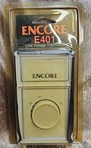 Encore E401 Line Voltage Thermostat Single Line Break Single Circuit New... - $33.25