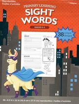 Primary Learning Sight Words - Reproducible Educational Workbook - Grades 2 - 3 - £5.58 GBP