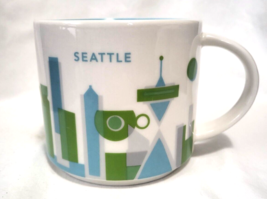 Starbucks Coffee Mug Seattle WA “You Are Here” Collection Mug Cup 2013 - £10.34 GBP