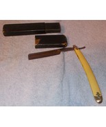 Vintage Antique Men&#39;s Straight Razor with Box Lakeside Cutlery Chicago Il - $49.95