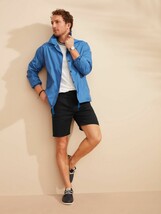 Mens Flat Front Twill Chino Shorts Work Lounge Casual Hiking Summer Pock... - $14.97