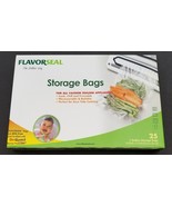 Sous Vide BPA Free Plastic Bags Food Storage Seal 25 - 1 Gallon Bags Fla... - £9.71 GBP