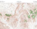Topopah Spring Quadrangle, Nevada 1952 Topo Map USGS 15 Minute Topographic - $21.99