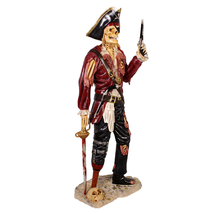 Pirate Skeleton with Gun Life Size Statue - £1,333.59 GBP