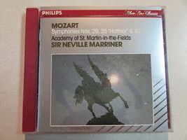 Mozart Symphonies 29, 35 Haffner &amp; 40 Marriner Used German Press Cd Classical - £4.64 GBP