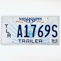 2015 United States Mississippi America&#39;s Music Trailer License Plate A1769S - $16.25 CAD