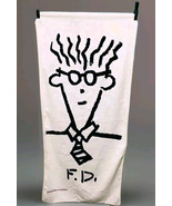 Vintage 1985 Fido Dido Shirt Tie by Brastex Pool Beach Bath Towel Rare HTF - $5,575.85 MXN