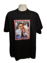 Barack Obama Adult Large Black TShirt - £15.13 GBP