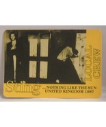 STING / THE POLICE - VINTAGE ORIGINAL CONCERT CLOTH TOUR BACKSTAGE PASS - £7.91 GBP