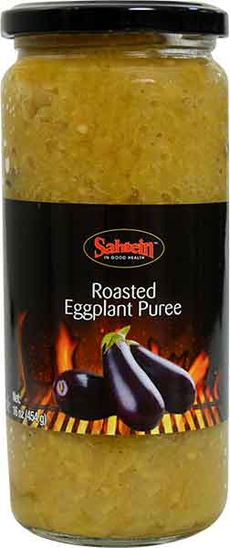 Sahtein Brand Roasted Eggplant Puree, 2-Pack 16 oz. Jars - $25.69
