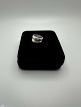 Vintage Mid Century Modern Modernist Sterling Silver Ring Signed HAN Size 6 - $33.66