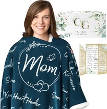 Gifts for Mom Blanket - Best Mom Ever - Mom Birthday Gifts from Daughter Son Mom - £22.53 GBP
