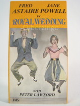 Royal Wedding Fred Astaire Jane Powell Peter Lawford VHS Tape - £10.37 GBP