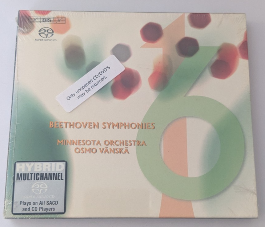 Beethoven Symphonies 1 &amp; 6 Osmo Vanska Minnesota Orchestra, Hybrid SACD ... - $18.80