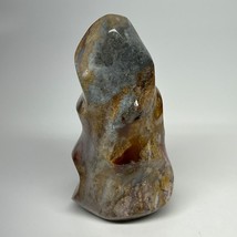 880g, 6&quot;x3.1&quot;x2.4&quot;, Natural Ocean Jasper Flame Gemstones Reiki Tool, B19595 - £55.78 GBP