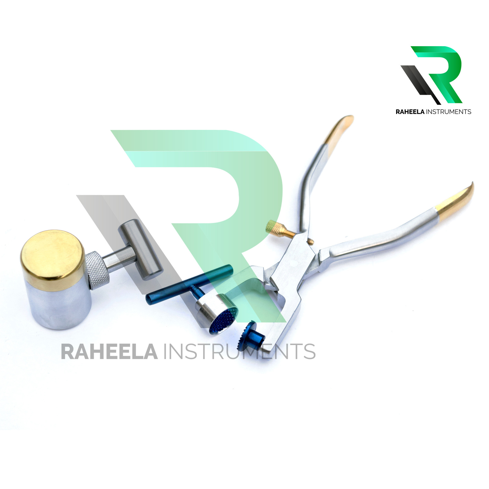 Dental Bone Crusher Mill Grinder Implant Instruments kit Surgery Tools Set - $58.00