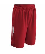 MNA-1119165 Champro Adult Pivot Basketball Short Scarlet White Small - £16.05 GBP