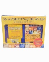 Snapshots of Heaven Memory Gift Set  Photo Album With Book &amp; Single Use ... - $24.75