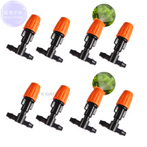 50 Pcs Atomizer Spraying Nozzle With 3 Connectors  4 7Mm Pvc Water Hose ... - $521.73 MXN