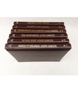 Louis L&#39;Amour Leatherette Six Book Lot. One Book Unusual Misprint Revers... - £50.34 GBP
