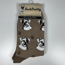American Bulldog Dog Pet Lover Socks Fun Novelty Dress Casual Unisex Soc... - £5.42 GBP