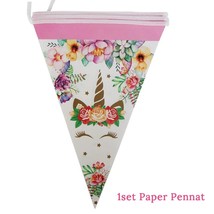  Party Supplies Tableware Set i Paper Cup Plate Cake Topper Kids Happy Birthday  - £113.85 GBP