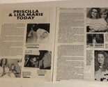 Priscilla And Lisa Marie Presley Today vintage 2 Page Article AR1 - $6.92