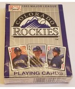 Colorado Rockies 1993 MLB Bicycle Sports Playing Cards Limited Edition U... - $423.43 MXN