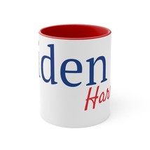 Biden Harris 2024 Accent Coffee Tea Mug Political Republican Democrat 11oz - $280.39 MXN