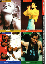 Madonna Prince Boyz 2 Men Jon Bon Jovi teen magazine pinup clipping yell... - $3.50
