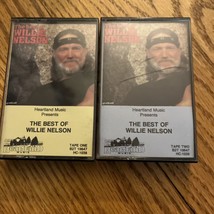 The Best of Willie Nelson (Heartland Music Presents) Audio Cassette Tapes 1and 2 - £7.07 GBP