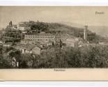 Fiesole Italy Panorama Postcard 1920&#39;s by Mediano of Milan. - $15.84