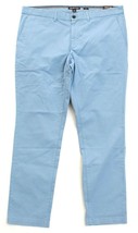 Michael Kors Blue Flat Front Slim Fit Stretch Cotton Pants Men&#39;s NWT - £62.53 GBP