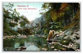 Lovers Leap Wissahickon Creek Philadelphia Pennsylvania PA DB Postcard N20 - £3.88 GBP