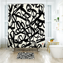 Kate Spade 30 Shower Curtain Bath Mat Bathroom Waterproof Decorative - £18.37 GBP+