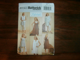 Butterick 5363 Size 8-14 Misses&#39; Jacket Tunic Dress Pants - $12.86