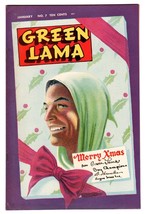 Green Lama #7 Comic book-1946-SPARK-WWII-MAC RAYBOY-Christmas Cover - £266.71 GBP