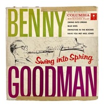 Benny Goodamn Swing Into Spring 45 EP Texaco 1960s Vinyl 7&quot; With Case 45BinF - £15.02 GBP