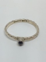 Lori Bonn Sterling Silver 925 Amethyst Ring Size 9 - £19.65 GBP