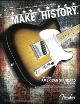 Fender American Standard Series Telecaster guitar advertisement 2008 ad print - £3.31 GBP