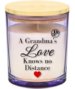 Lavender Scented Candle- Natural Soy Wax Candle - Gift for Grandma - £14.78 GBP
