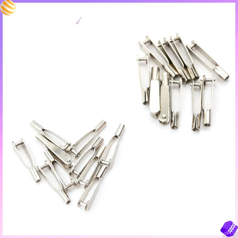 10pcs durable m2 m3 metal clevis chuck rc control horn steel clevis chuck for rc place thumb200