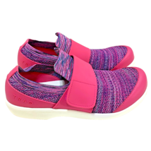 Traq Alegria Shoes Womens Size 9 Sneakers Slip On Comfort Pink Blue PG Lite - £27.20 GBP